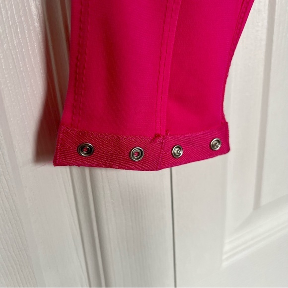 Hot Pink High Neck‎ Contour Bodysuit - Size M - Picture 4 of 5